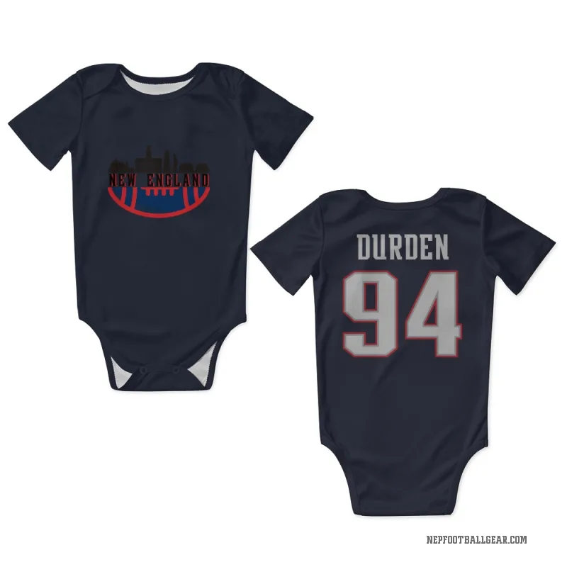 Cory Durden  Navy New England Patriots  Newborn & Infant Bodysuit