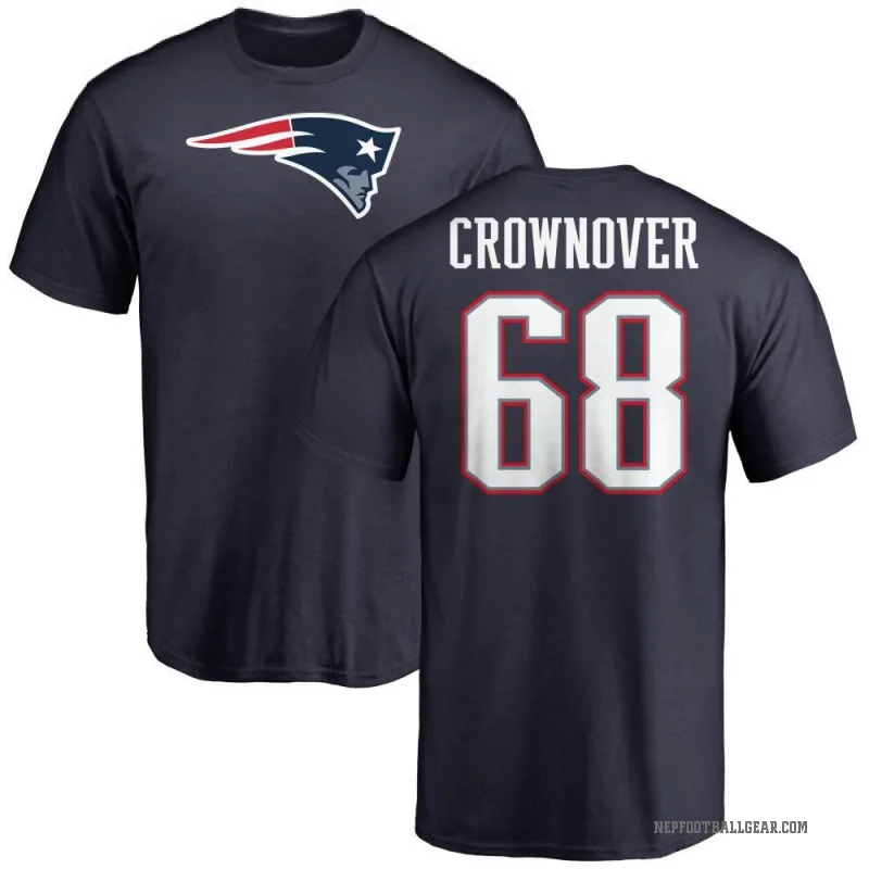 Dametrious Crownover Youth Navy New England Patriots Logo T-Shirt -