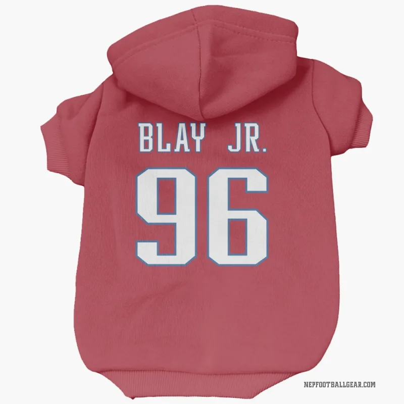 David Blay Jr.  Red New England Patriots  Cat & Dog Pet Hoodie