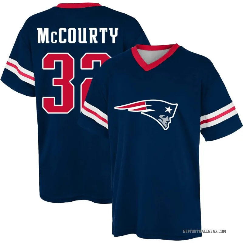 Devin McCourty Men's Navy New England Patriots Game Day V-Neck T-Shirt