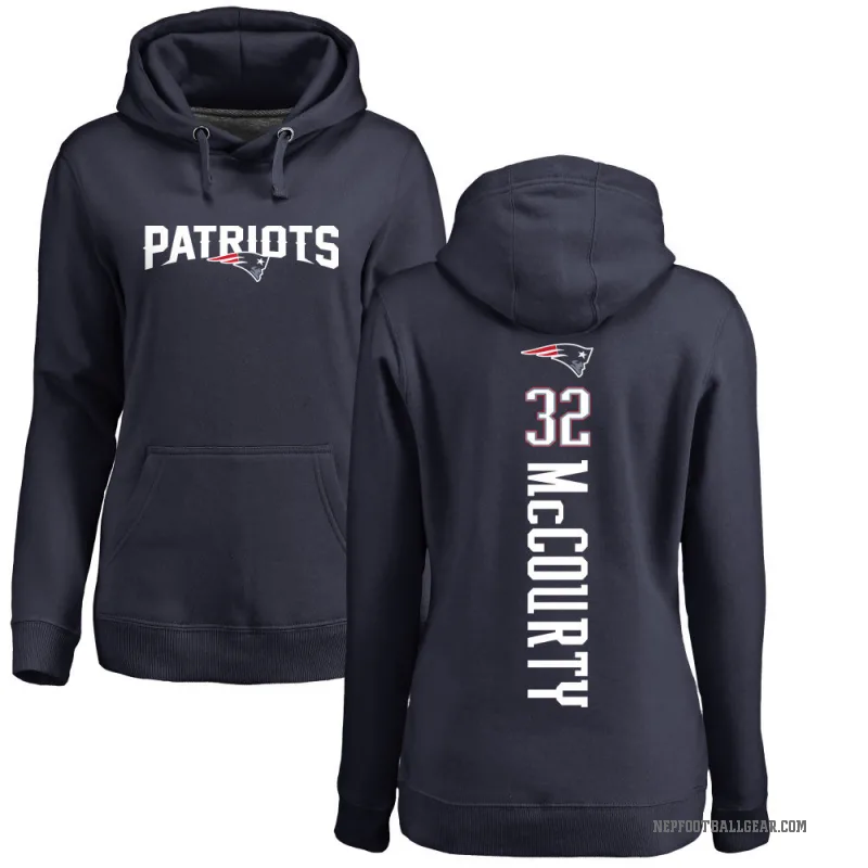 Devin McCourty Women's Navy New England Patriots Pro Line Backer Pullover Hoodie