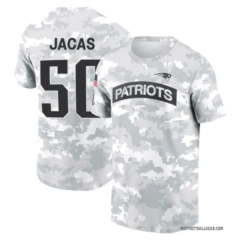 Gabe Jacas Youth Camo New England Patriots Arctic 2024 Salute to Service Performance T-Shirt