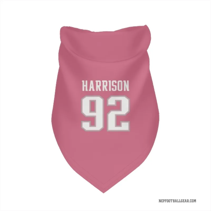 James Harrison  Pink New England Patriots  Cat & Dog Pet Bandana