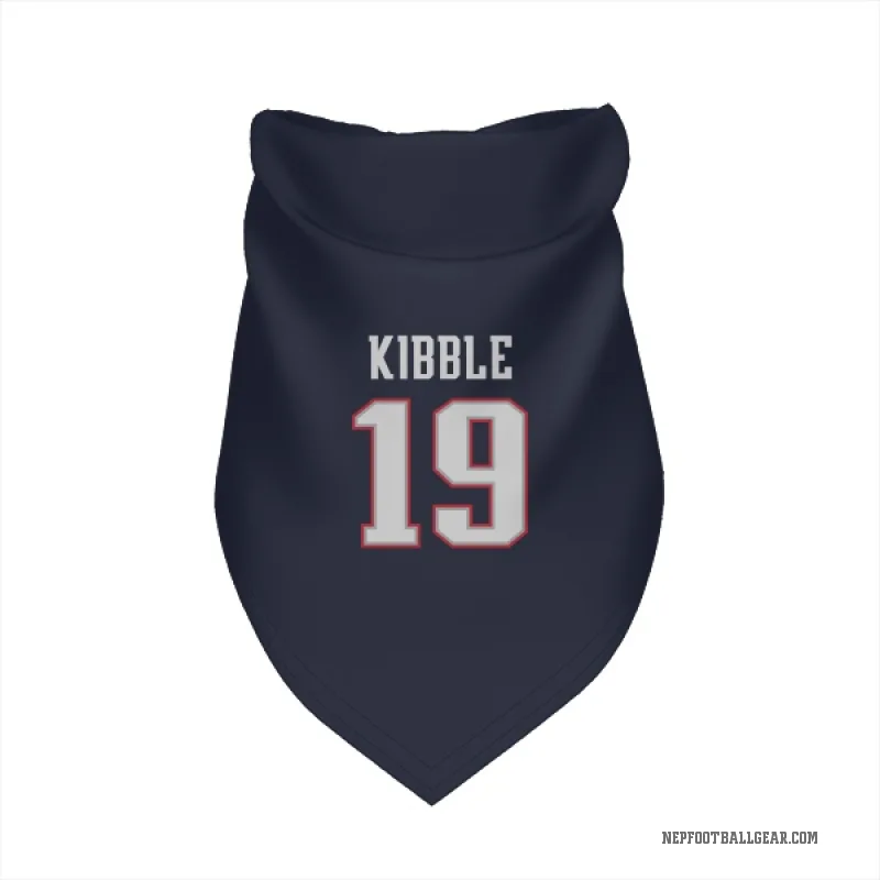 Jimmy Kibble  Navy New England Patriots  Cat & Dog Pet Bandana