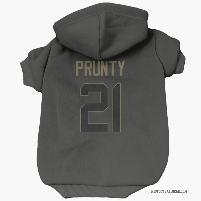 Karon Prunty  Black New England Patriots  Service Cat & Dog Pet Hoodie