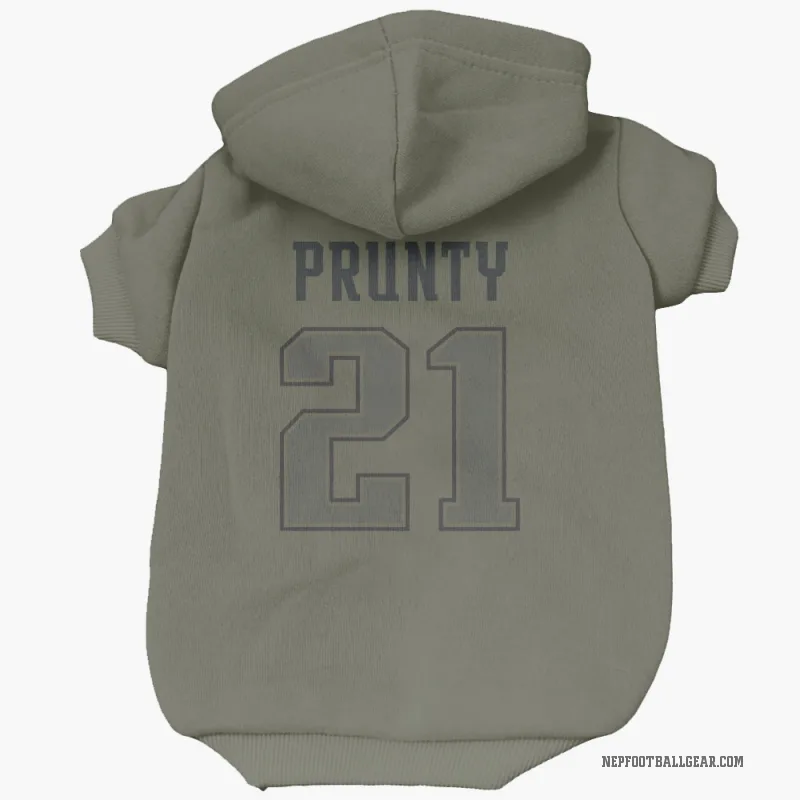 Karon Prunty  Olive New England Patriots  Cat & Dog Pet Hoodie