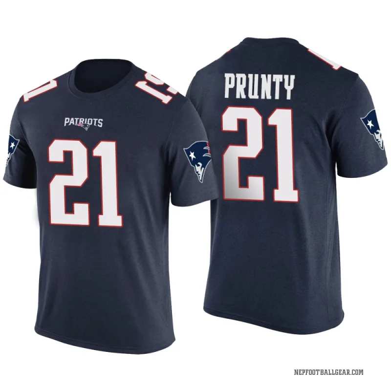 Karon Prunty Youth Navy New England Patriots Color Rush T-Shirt