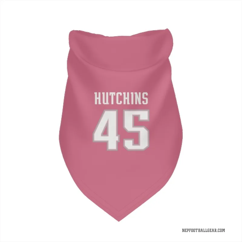 Quintayvious Hutchins  Pink New England Patriots  Cat & Dog Pet Bandana