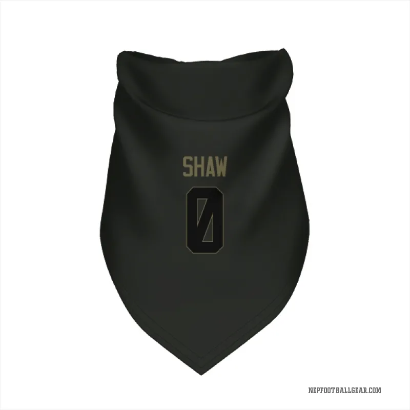 Travis Shaw  Black New England Patriots  Service Cat & Dog Pet Bandana