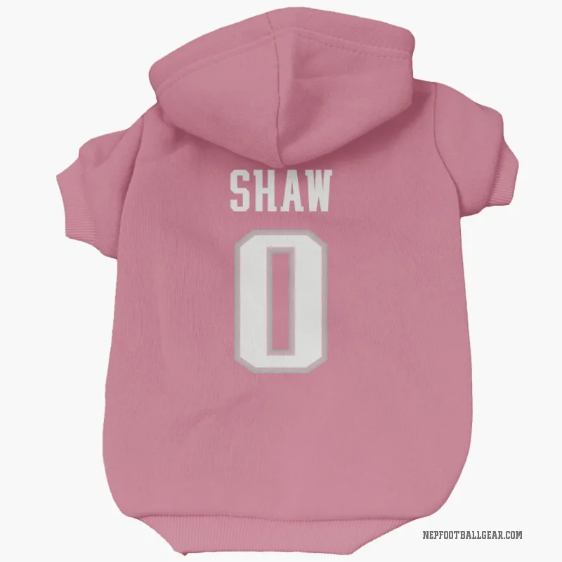 Travis Shaw  Pink New England Patriots  Cat & Dog Pet Hoodie