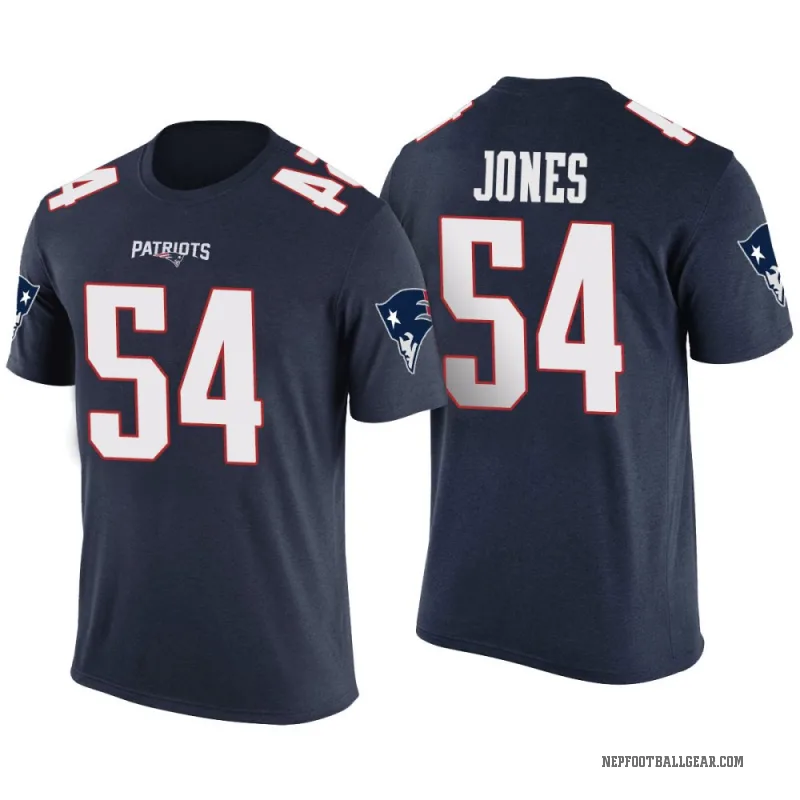 Truman Jones Men's Navy New England Patriots Color Rush T-Shirt