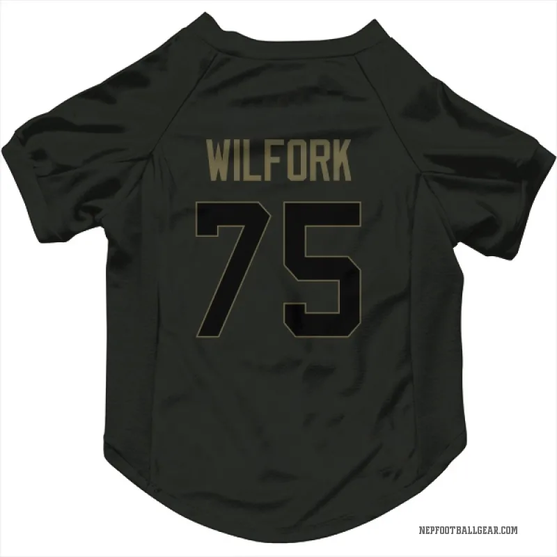 Vince Wilfork Black New England Patriots Service Cat & Dog Pet Jersey