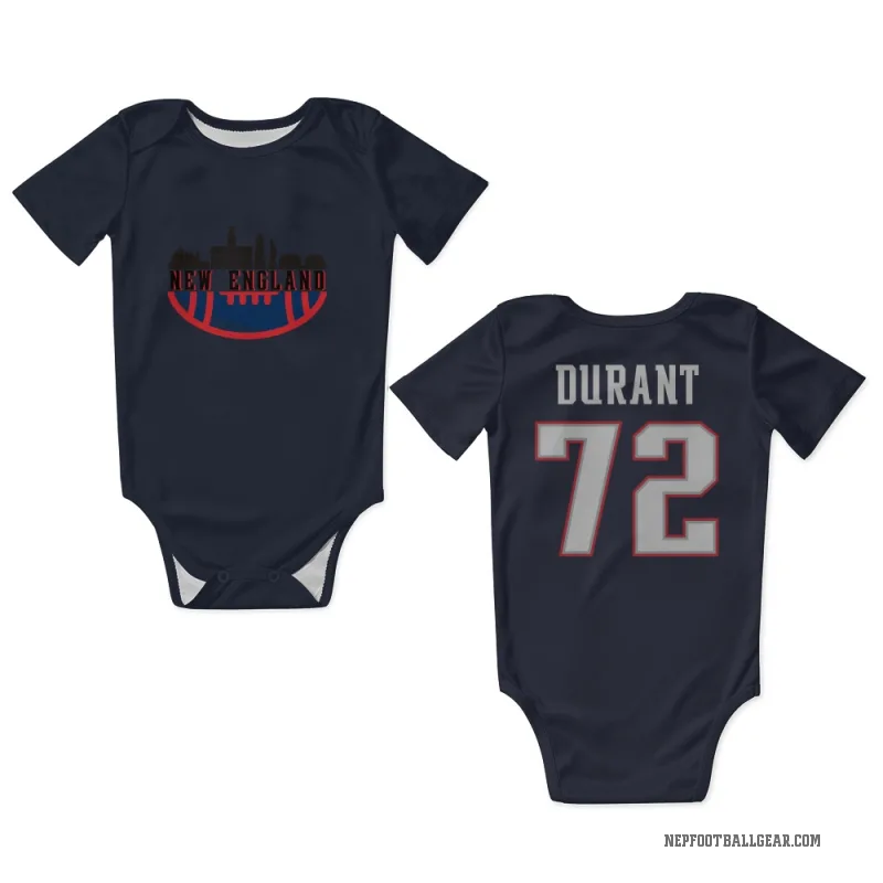 Yasir Durant  Navy New England Patriots  Newborn & Infant Bodysuit
